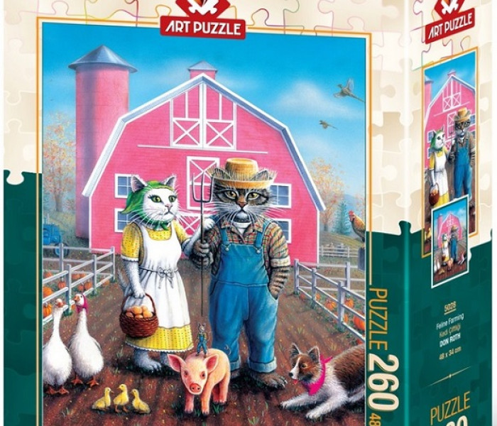 Puzzle - Art puzzle - Fermieri